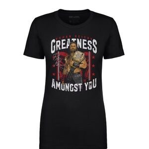 Women’s WWE Roman Reigns  500 Level T Shirt Large New